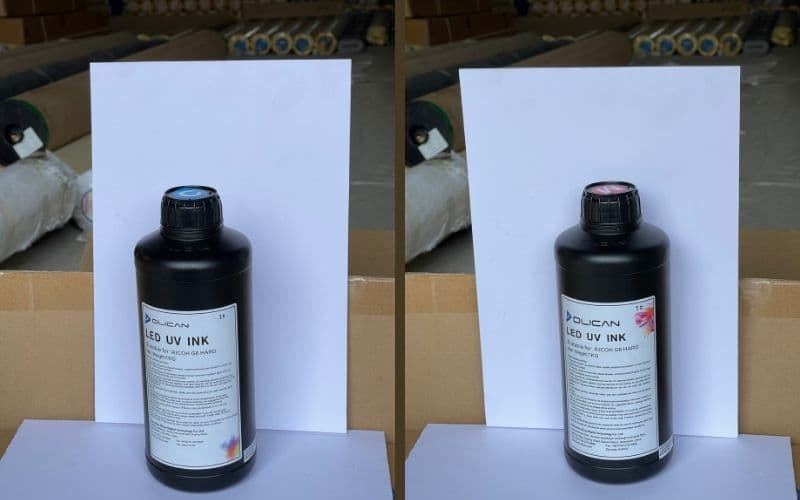 Mực in UV có nhiều ưu điểm nổi bật